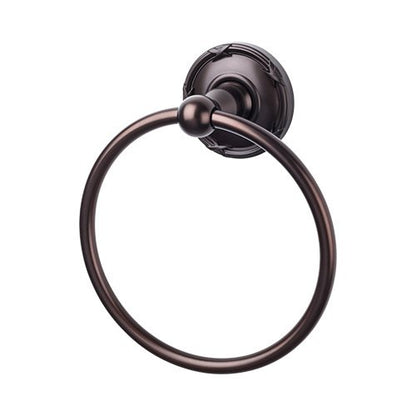 Top Knobs - Edwardian Bath Ring - Ribbon Backplate