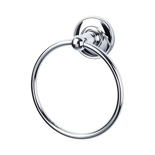 Top Knobs - Edwardian Bath Ring - Plain Backplate
