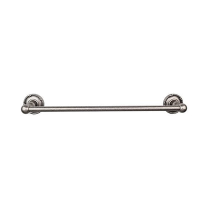 Top Knobs - Edwardian Bath 18 Inch Single Towel Bar - Ribbon Backplate