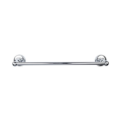 Top Knobs - Edwardian Bath 18 Inch Single Towel Bar - Plain Backplate