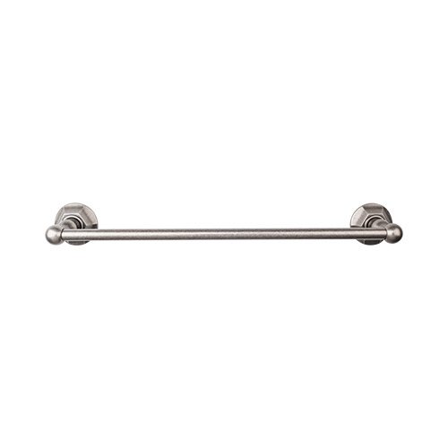 Top Knobs - Edwardian Bath 24 Inch Single Towel Bar - Hex Backplate