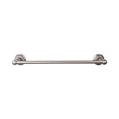 Top Knobs - Edwardian Bath 24 Inch Single Towel Bar - Hex Backplate