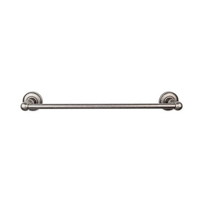 Top Knobs - Edwardian Bath 24 Inch Single Towel Bar - Plain Backplate