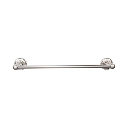 Top Knobs - Edwardian Bath 24 Inch Single Towel Bar - Beaded Backplate