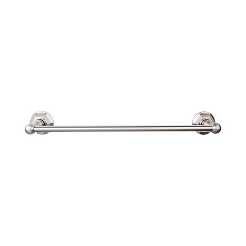 Top Knobs - Edwardian Bath 24 Inch Single Towel Bar - Hex Backplate