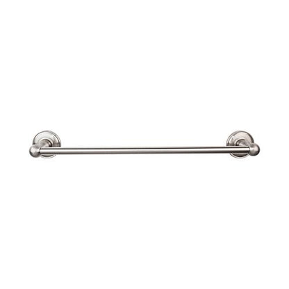 Top Knobs - Edwardian Bath 24 Inch Single Towel Bar - Plain Backplate