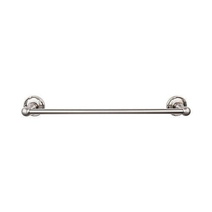 Top Knobs - Edwardian Bath 24 Inch Single Towel Bar - Ribbon Backplate