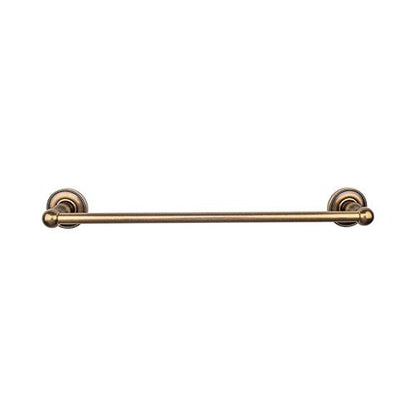 Top Knobs - Edwardian Bath 24 Inch Single Towel Bar - Beaded Backplate