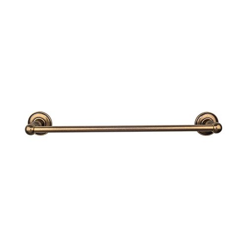 Top Knobs - Edwardian Bath 24 Inch Single Towel Bar - Plain Backplate