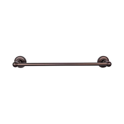 Top Knobs - Edwardian Bath 24 Inch Single Towel Bar - Beaded Backplate