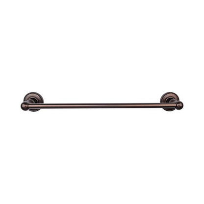 Top Knobs - Edwardian Bath 24 Inch Single Towel Bar - Beaded Backplate