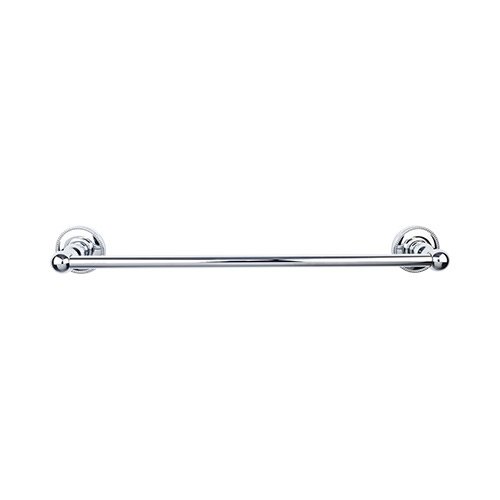 Top Knobs - Edwardian Bath 24 Inch Single Towel Bar - Beaded Backplate