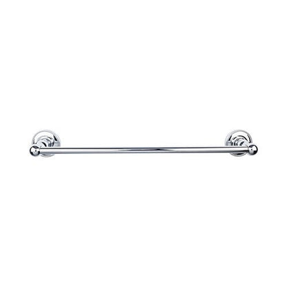 Top Knobs - Edwardian Bath 24 Inch Single Towel Bar - Beaded Backplate