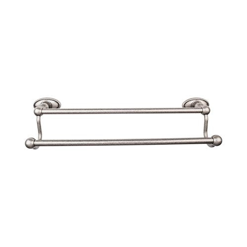 Top Knobs - Edwardian Bath 24 Inch Double Towel Barl - Oval Backplate