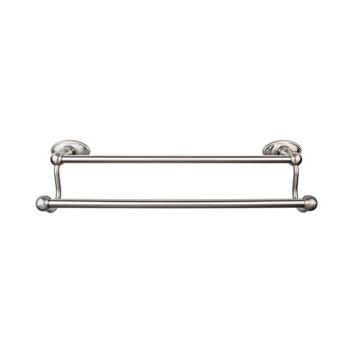 Top Knobs - Edwardian Bath 24 Inch Double Towel Barl - Oval Backplate