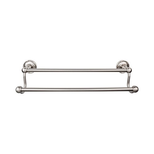 Top Knobs - Edwardian Bath 24 Inch Double Towel Bar - Ribbon Backplate