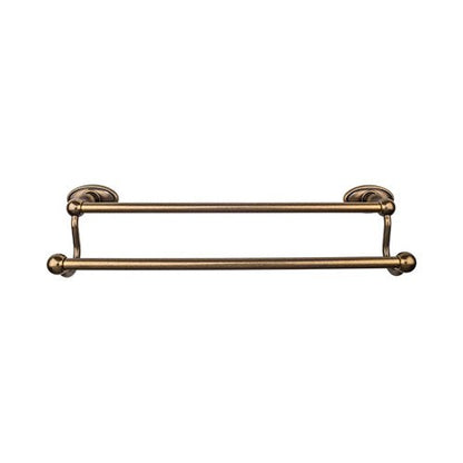 Top Knobs - Edwardian Bath 24 Inch Double Towel Barl - Oval Backplate