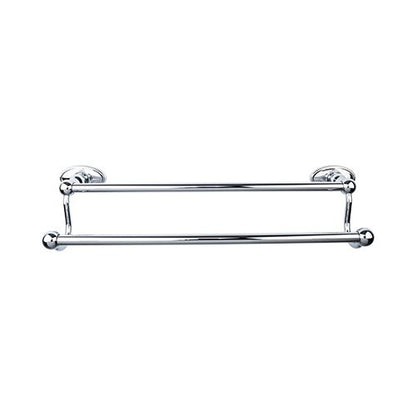 Top Knobs - Edwardian Bath 24 Inch Double Towel Barl - Oval Backplate