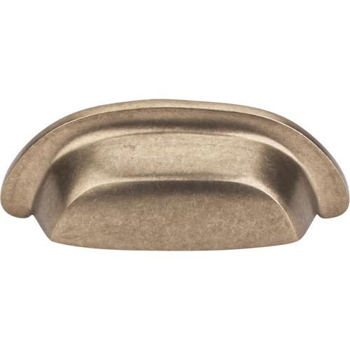 Top Knobs - Aspen 3 Inch Center to Center Cup/Bin pull - Light Bronze