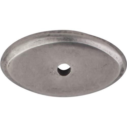 Top Knobs - Aspen Oval  Backplate - Silicon Bronze Light