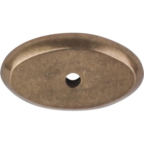 Top Knobs - Aspen Oval  Backplate - Light Bronze