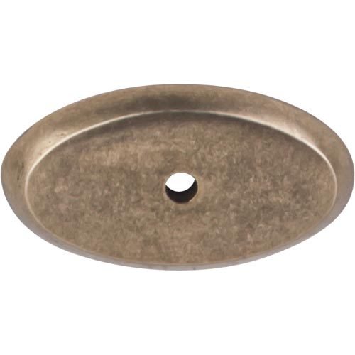 Top Knobs - Aspen Oval  Backplate - Light Bronze