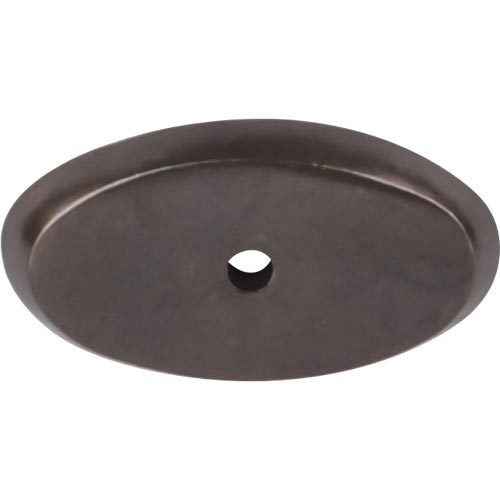 Top Knobs - Aspen Oval  Backplate - Medium Bronze