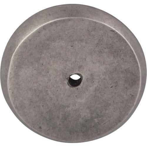 Top Knobs - Aspen Round  Backplate - Silicon Bronze Light