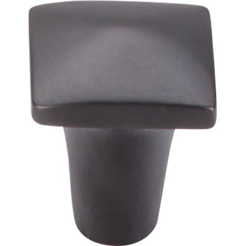 Top Knobs - Aspen 7/8 Inch Length Square Knob - Medium Bronze