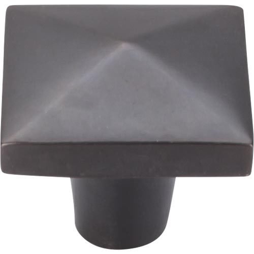 Top Knobs - Aspen 1 1/2 Inch Length Square Knob - Medium Bronze