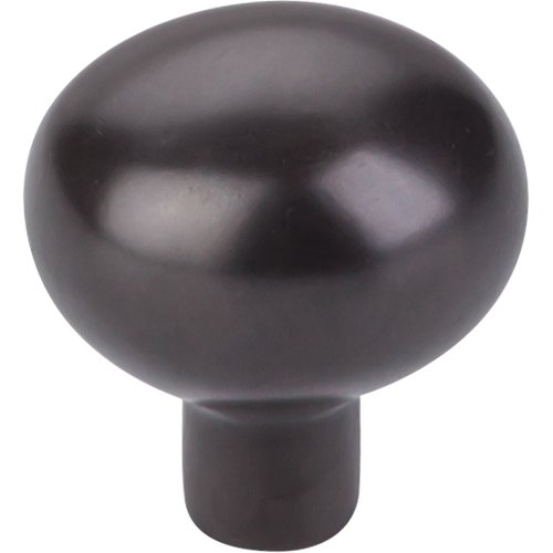 Top Knobs - Aspen Large Egg 1 7/16 Inch Length Oval Knob - Medium Bronze