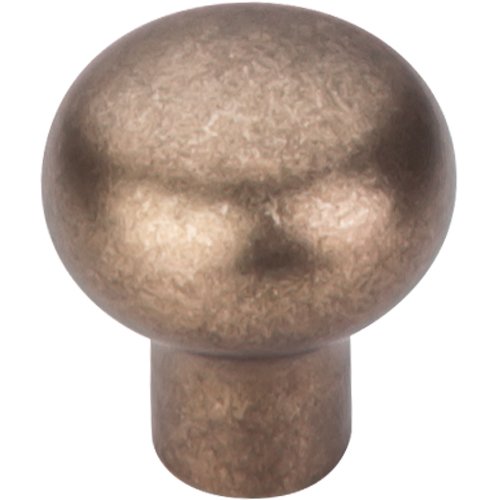 Top Knobs - Aspen Round 7/8 Inch Diameter Round Knob - Light Bronze