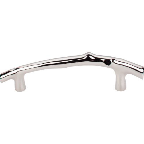 Top Knobs - Aspen II Twig 5 Inch Center to Center Bar pull - Polished Nickel