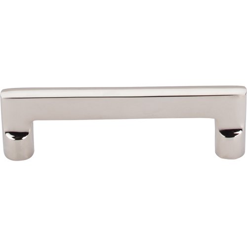 Top Knobs - Aspen II Flat Sided 4 Inch Center to Center Bar pull - Polished Nickel