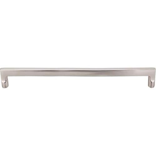 Top Knobs - Aspen II Flat Sided 18 Inch Center to Center Appliance pull - Brushed Satin Nickel