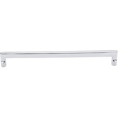 Top Knobs - Aspen II Flat Sided 18 Inch Center to Center Appliance pull - Polished Chrome