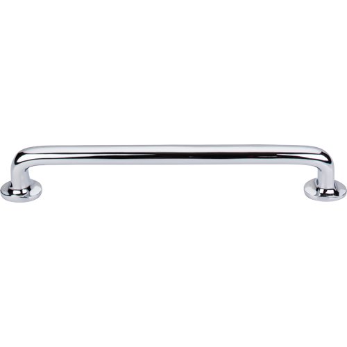 Top Knobs - Aspen II Rounded 9 Inch Center to Center Bar pull - Polished Chrome