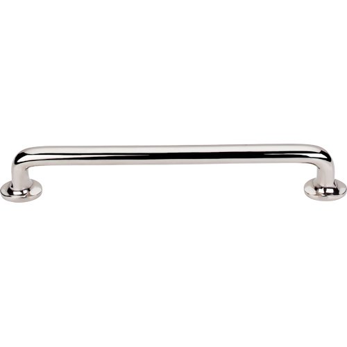 Top Knobs - Aspen II Rounded 9 Inch Center to Center Bar pull - Polished Nickel