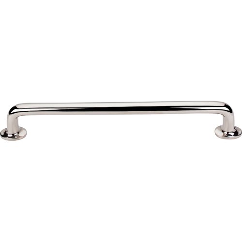Top Knobs - Aspen II Rounded 12 Inch Center to Center Appliance pull - Polished Nickel