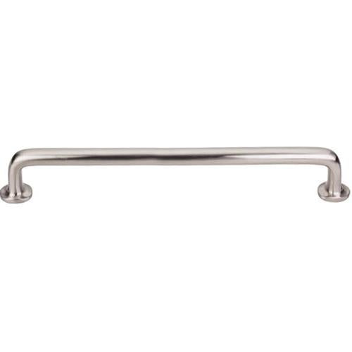 Top Knobs - Aspen II Rounded 18 Inch Center to Center Appliance pull - Brushed Satin Nickel