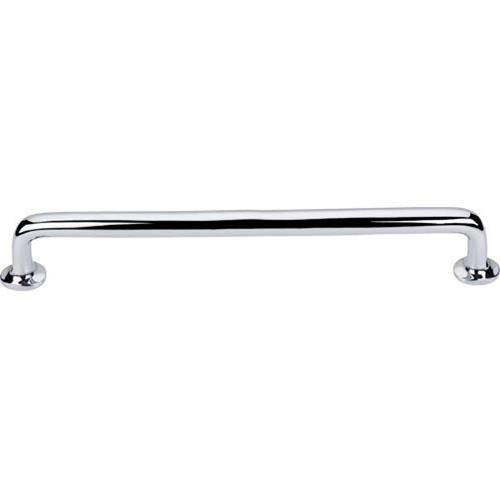 Top Knobs - Aspen II Rounded 18 Inch Center to Center Appliance pull - Polished Chrome