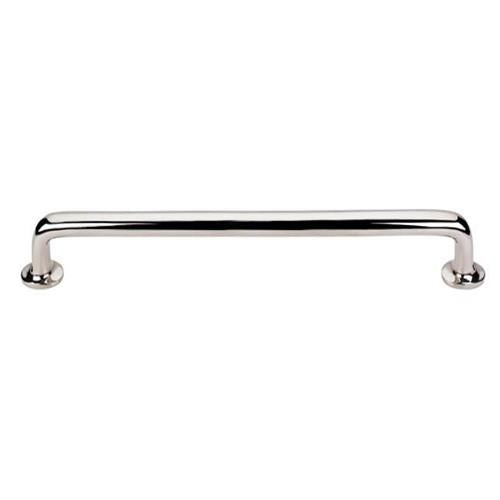 Top Knobs - Aspen II Rounded 18 Inch Center to Center Appliance pull - Polished Nickel