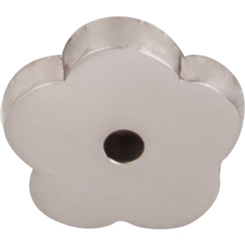 Top Knobs - Aspen II Flower  Backplate - Brushed Satin Nickel