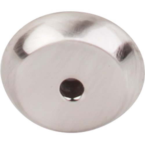 Top Knobs - Aspen II Round  Backplate - Brushed Satin Nickel