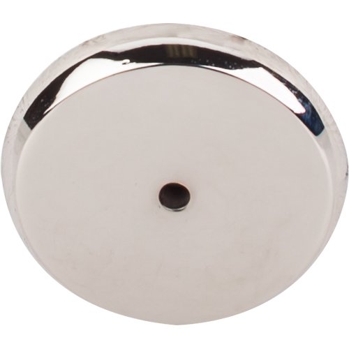 Top Knobs - Aspen II Round  Backplate - Polished Nickel