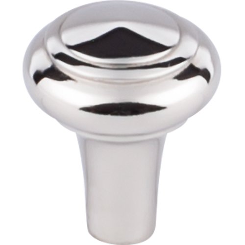 Top Knobs - Aspen II Peak 1 Inch Diameter Round Knob - Polished Nickel