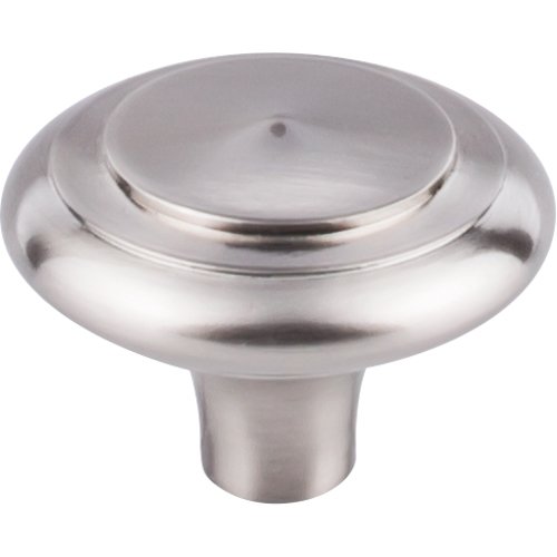 Top Knobs - Aspen II Peak 2 Inch Diameter Round Knob - Brushed Satin Nickel