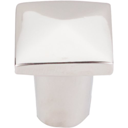 Top Knobs - Aspen II 3/4 Inch Length Square Knob - Polished Nickel