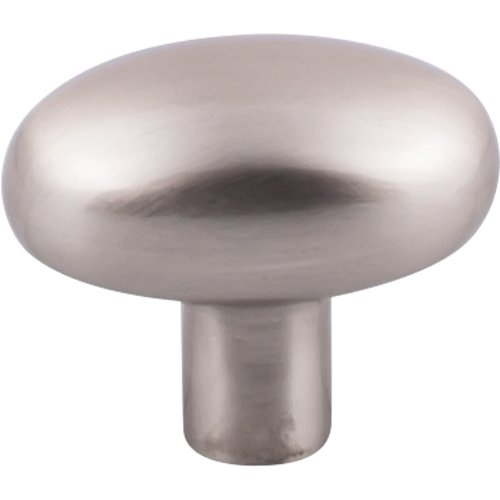 Top Knobs - Aspen II Small Potato 1 9/16 Inch Length Oval Knob - Brushed Satin Nickel