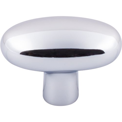 Top Knobs - Aspen II Large Potato 2 Inch Length Oval Knob - Polished Chrome